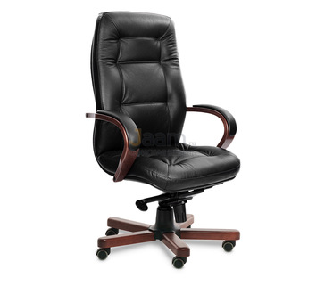 Кресло для руководителя VICTORIA A кожа+кож.зам.