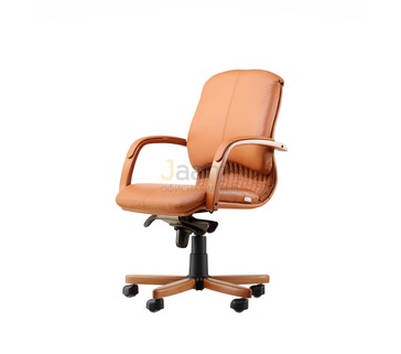 Кресло для руководителя Мара/Д Кожа стандартная/база дерево