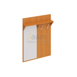 Мебель для гостиниц Вешалка с зеркалом и полкой ВЕ 722 ОН