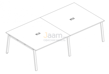 Стол для переговоров Стол для переговоров на металлокаркасе TRE Б3 134-2 БП