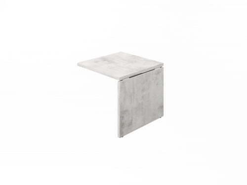 Брифинг на 2 человека FI-822. Фурнитура INOX 850x850x750 (Хромикс Белый)