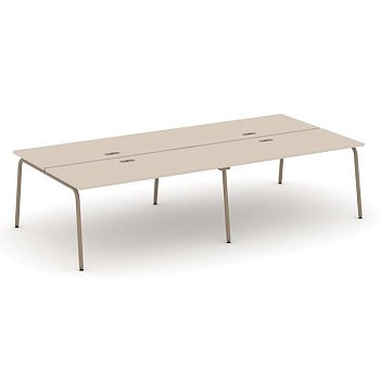 Рабочая станция 4 места ES.D.RS-4.4-LK (3160х1500х750)