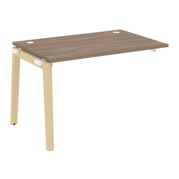 Наборный элемент рабочей станции на деревянных опорах Onix Wood OW.1.NRS-2.8 1180x800x750