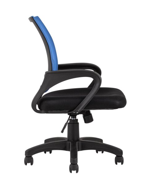 Кресло офисное TopChairs Simple синее (Компьютерное кресло Simple синий)