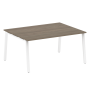 Стол для переговоров (1 столешница) на А-образном м/к Metal System Style БА.ПРГ-1.4 1600x1235x750