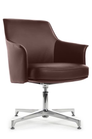 Стул офисный Rosso-ST C1918 Коричневый (Коричневый)