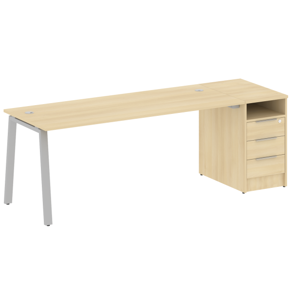 Рабочая станция Metal System Style БА.РС-СТП-1.5 2212x720x750