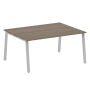 Стол для переговоров (1 столешница) на А-образном м/к Metal System Style БА.ПРГ-1.4 1600x1235x750