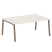 Стол для переговоров (1 столешница) на А-образном м/к Metal System Style БА.ПРГ-1.5 1800x1235x750