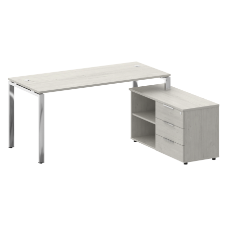 Стол для руководителя с тумбой правый БГ.СРТ-4.7 (R) 1700x1520x750