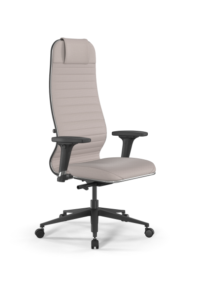 Кресло для руководителя Метта SynchroSit 10 B1-117D - Extra /Um02/Wm12/D02P(M23.B11.G19.W02) (Светло-бежевый)