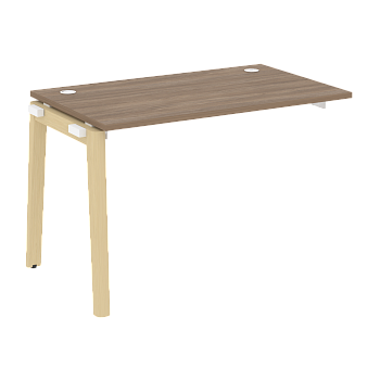 Наборный элемент рабочей станции на деревянных опорах Onix Wood OW.1.NRS-2.7 1180x720x750
