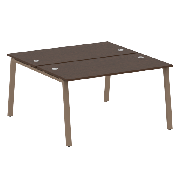 Рабочая станция Metal System Style БА.РАС-СП-2.3 1400x1475x750 (Венге Цаво/Мокко металл)