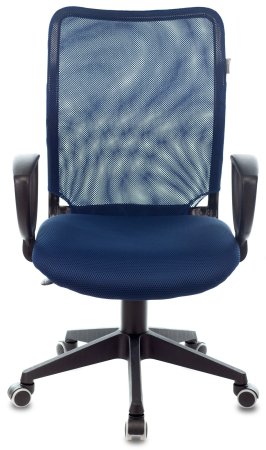 Кресло CH-599AXSN темно-синий TW-05N сиденье темно-синий TW-10N крестов. пластик (Темно-синий)
