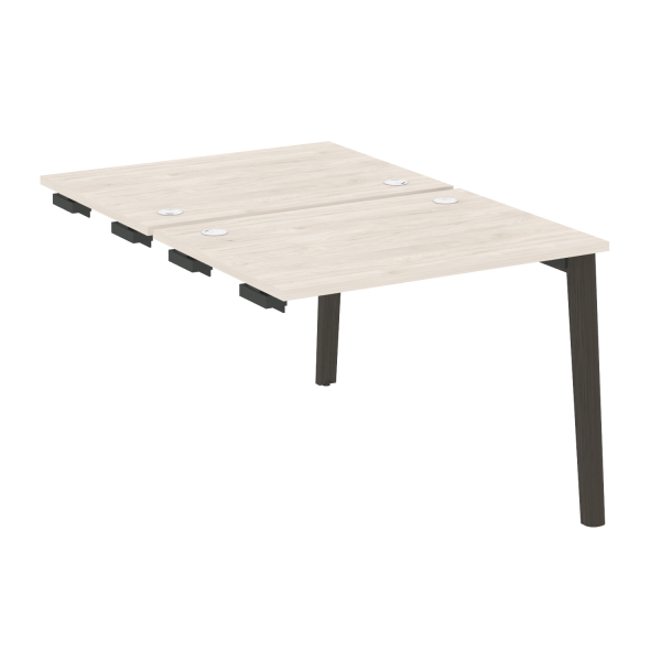 Стол-приставка двойной на деревянных опорах Onix Wood OW.D.SPR-1.7 980x1475x750
