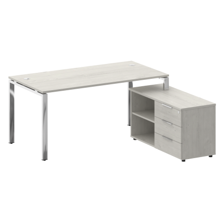 Стол для руководителя с тумбой правый БГ.СРТ-4.8 (R) 1700x1620x750