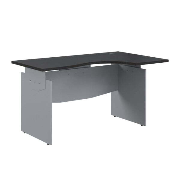 Стол эргономичный правый Offix-new OCET 149R 1400x860x750 (Легно темный/металлик)