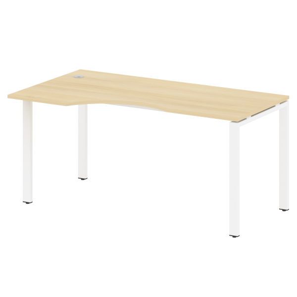Стол криволинейный левый Metal System Style БП.СА-1 Л 1600x900x750