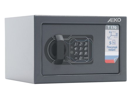 Мебельный сейф AIKO Т-170 EL (Графит)