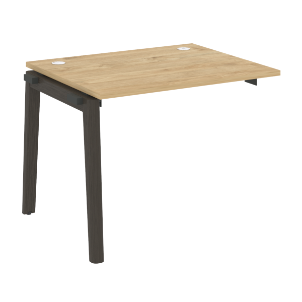 Наборный элемент рабочей станции на деревянных опорах Onix Wood OW.1.NRS-1.8 980x800x750
