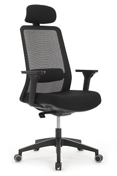 Офисное кресло Work W-218C BLACK Черный