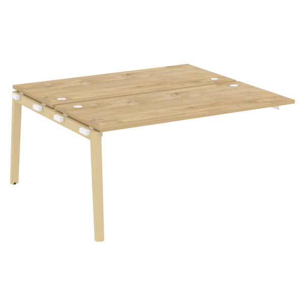 Наборный элемент рабочей станции на деревянных опорах Onix Wood OW.2.NRS-4.7 1580x1475x750