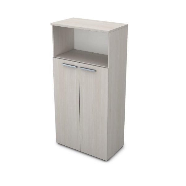 9Ш.004.2 Шкаф с нишей (800x450x1645) (Ivory)