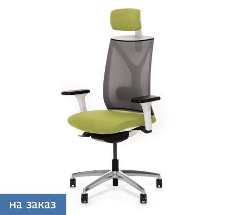 DION M WG Кресло синх. серая спинка