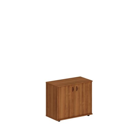 Шкаф закрытый низкий Престиж Исп.04 890x460x750 (Темный орех)