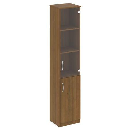 Шкаф высокий узкий правый Nova S В.СУ-1.2 Пр 388x360x1915 (Орех Гварнери)