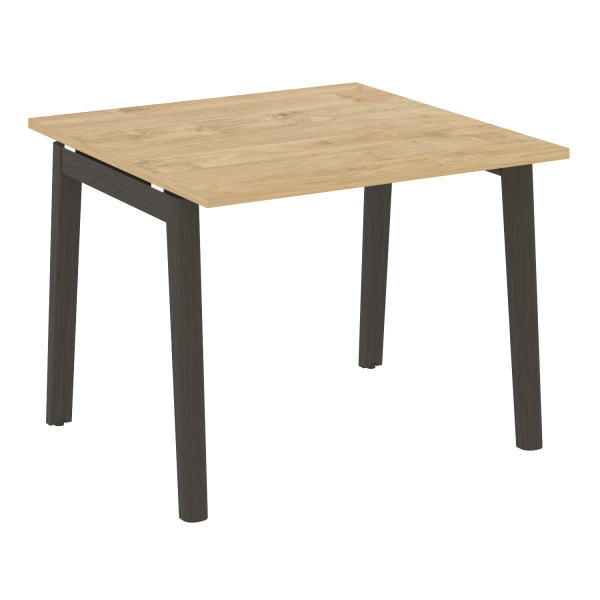 Стол переговорный на деревянных опорах Onix Wood OW.PRG-1.1 980x980x750