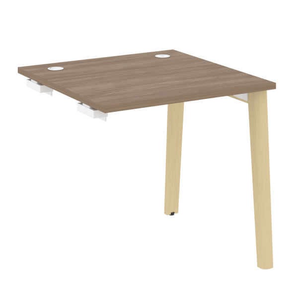 Стол-приставка к опорным элементам на деревянных опорах Onix Wood OW.SPR-0.8 780x800x750