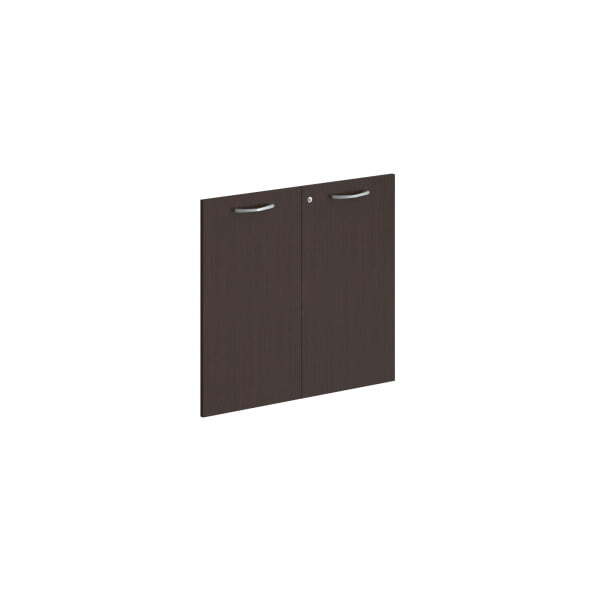 Двери низкие с замком Dioni DLD 42-2Z 422x18x765 (Венге Магия)