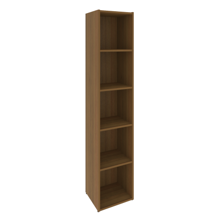 Модуль основной 5 ячеек Locker Plus LK.OM-5 408x350x1983 (Орех Гварнери)