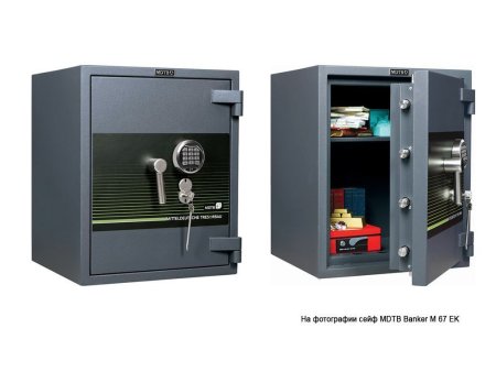 Взломостойкий сейф MDTB Banker-M 1055 EK (Графит)