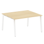 Стол для переговоров (1 столешница) на А-образном м/к Metal System Style БА.ПРГ-1.3 1400x1235x750