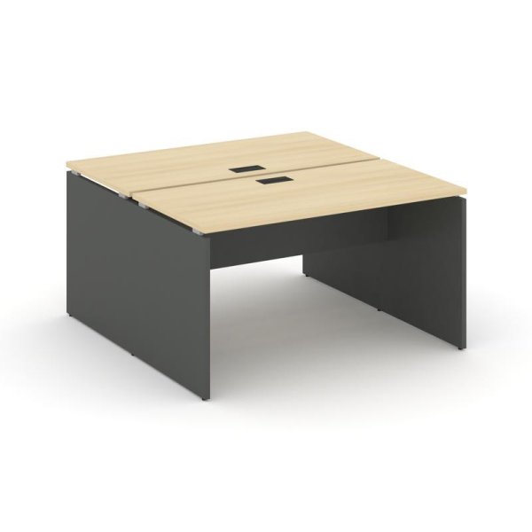 Рабочая станция 2-х сторонняя SN-D.DRS-012 (1180х1432х750) (Акация Лорка/Антрацит)