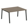 Стол для переговоров (1 столешница) на А-образном м/к Metal System Style БА.ПРГ-1.3 1400x1235x750