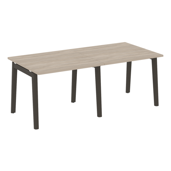 Стол переговорный на деревянных опорах Onix Wood OW.PRG-2.1 1960x980x750