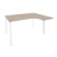 Стол эргономичный правый на П-образном м/к Onix O.MP-SA-3R 1380x1180x750