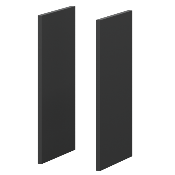 Боковины декоративные Кортез KZD-28B 384x50x784 (Графит)