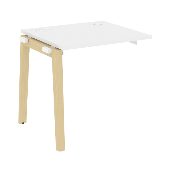 Наборный элемент рабочей станции на деревянных опорах Onix Wood OW.1.NRS-0.7 780x720x750