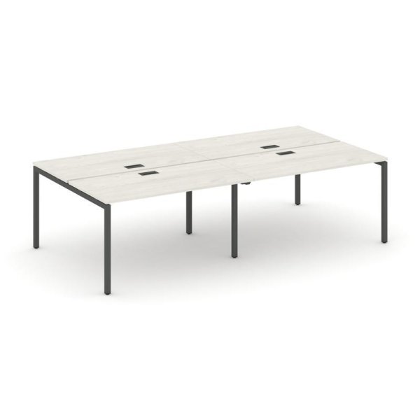 Рабочая станция 2-х сторонняя SN-4P.DRS-054 (3160х1632х750) (Дуб Наварра/Металл Антрацит)