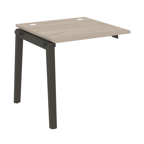Наборный элемент рабочей станции на деревянных опорах Onix Wood OW.1.NRS-0.8 780x800x750