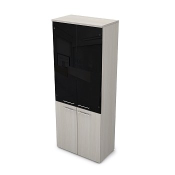 Шкаф высокий со стеклом Gloss line 9НШ.005.22 800x450x2045