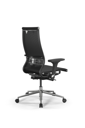 Кресло для руководителя Метта SynchroSit 10 B2-107D - T /Km00/Nb00/D02P(M23.B23.G18.W02) (Черный)