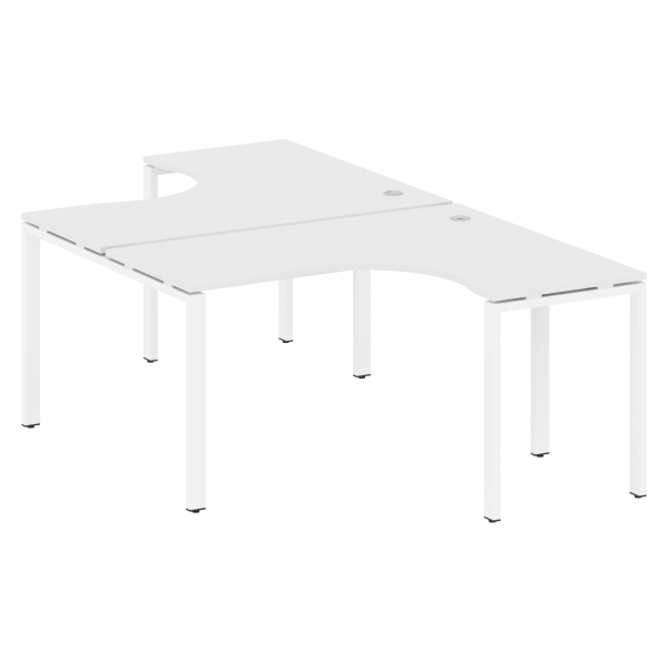 Рабочая станция криволинейная Metal System Style БП.РАС-СА-2.3 1400x2435x750