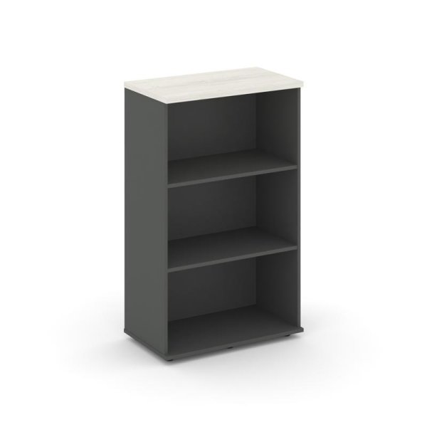 Тумба опорная/приставная SN.TOP-051 (600х400х1150) (Антрацит/Дуб Наварра)
