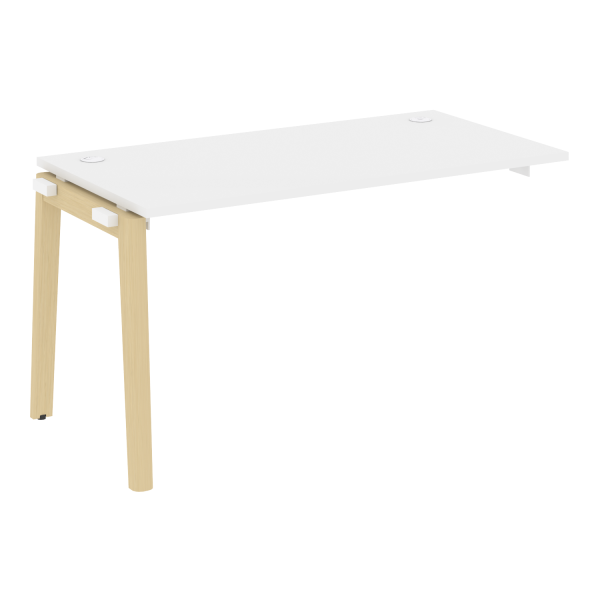 Наборный элемент рабочей станции на деревянных опорах Onix Wood OW.1.NRS-3.7 1380x720x750