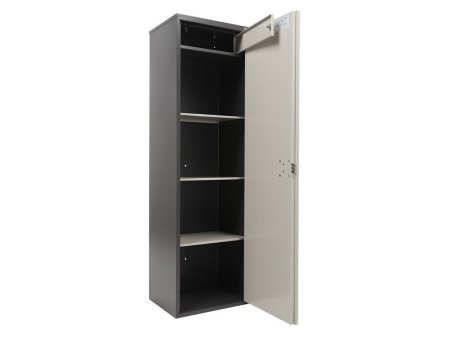 Бухгалтерский шкаф AIKO SL-150Т (Графит/Светло-серый)